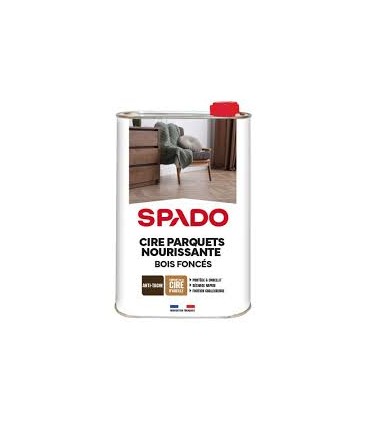 Cire parquet chêne fonce 1L Spado
