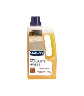 Savon entretien parquet huile Starwax 1L