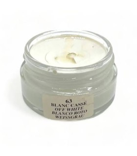 Cirage crème surfine pommadier 50ml saphir blanc cassé