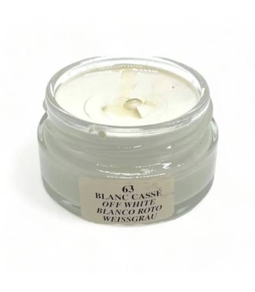 Cirage crème surfine pommadier 50ml saphir blanc cassé