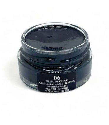 Cirage crème surfine pommadier 50ml saphir bleu marine