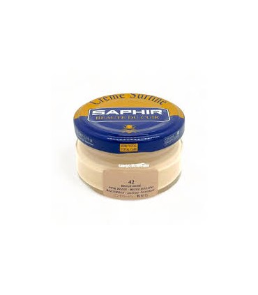 Cirage crème surfine pommadier 50ml saphir beige rose