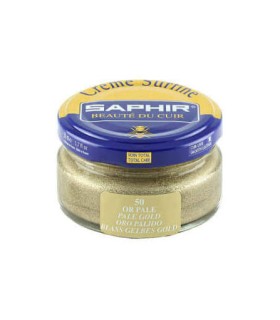 Cirage crème surfine pommadier 50ml saphir or pâle