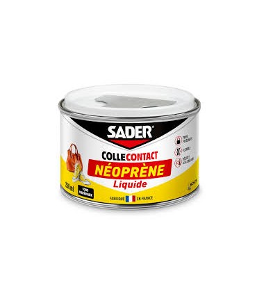 Sader colle contact néoprene liquide 250ml
