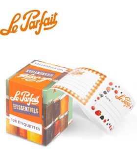 Etiquettes adhésives Le Parfait x100